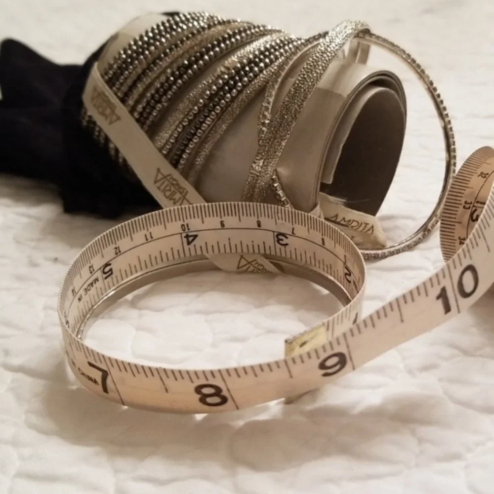 AMRITA SINGH stack bangle set of 19. Silver, Gun Metal & Austrian Crystals.